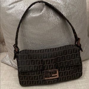 Fendi Zucca Print Shoulder Bag